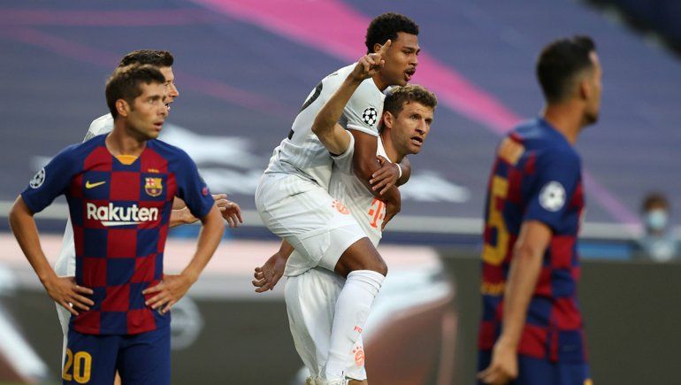 El Bayern Múnich goleó por 8-2 al Barcelona en su último cruce por Champions League.