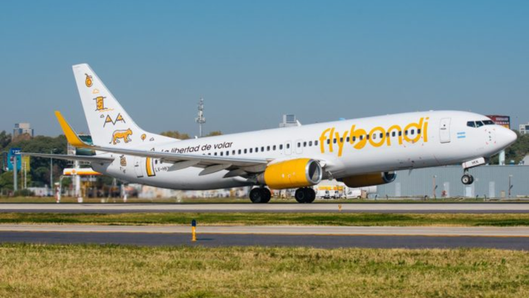 Flybondi, nuevamente en el ojo de la tormenta por sus constantes cancelaciones.