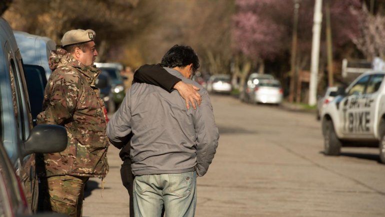 El último adiós a Oscar Morales, uno de los soldados muertos en la tragedia de San Martín