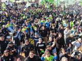 Una asamblea de la UOCRA en Vaca Muerta.