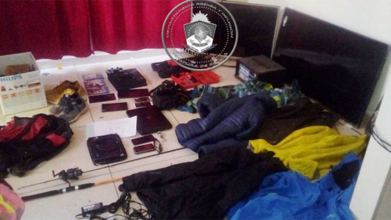 Tras varios allanamientos, esclarecieron robos a dos casas en Plottier