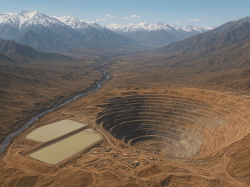 PSJ Cobre Mendocino, en Uspallata (Las Heras), prevé una inversión de 559 millones de dólares.