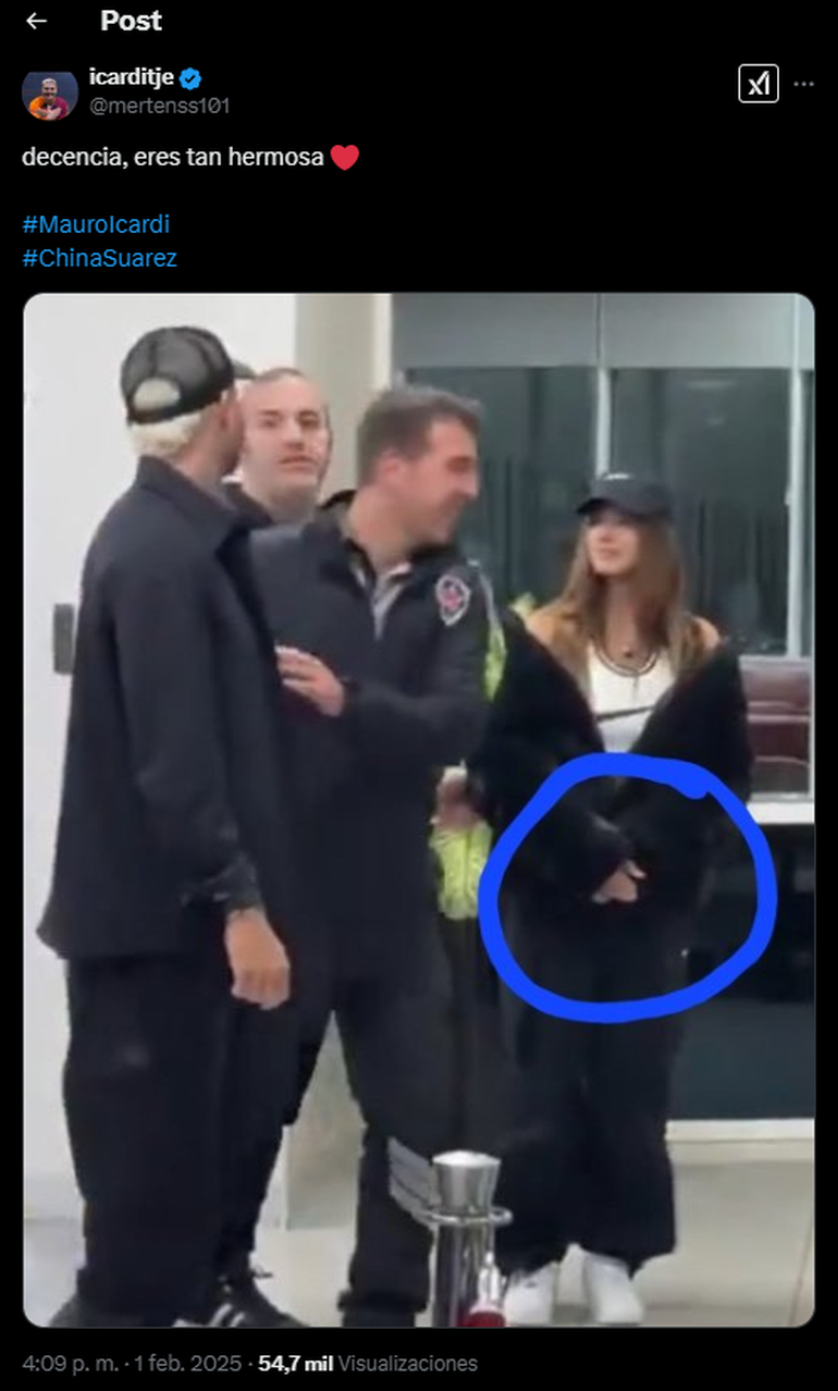 La China Suarez fue muy halagada en Estambul La China Suarez fue muy halagada en Estambul