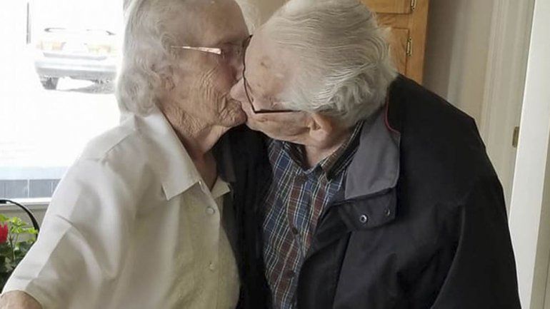 Herbert tuvo que ser trasladado a otro centro de atención a mayores por su salud y Audrey quedó devastada. Habían pedido que no los separaran.