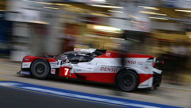 El Toyota Nro 7 de L&oacute;pez