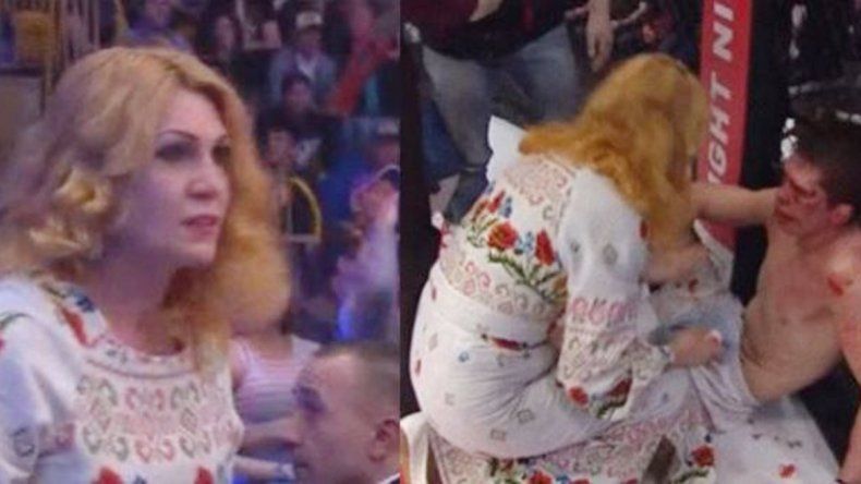 Anna Azovskaya, mamá de Vicktor, además es su coach y manager.