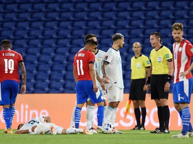 Angel Romero intentó visitar a Palacios.
