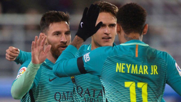 Con uno de Messi, Barcelona goleó a Eibar