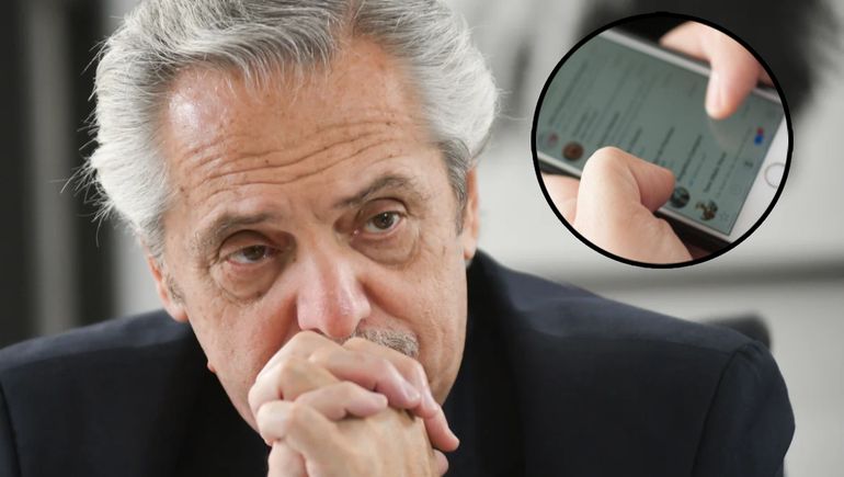 Alberto Fernández, involucrado en el escándalo de los seguros. Polémicos chats. Alberto Fernández, involucrado en el escándalo de los seguros. Polémicos chats.