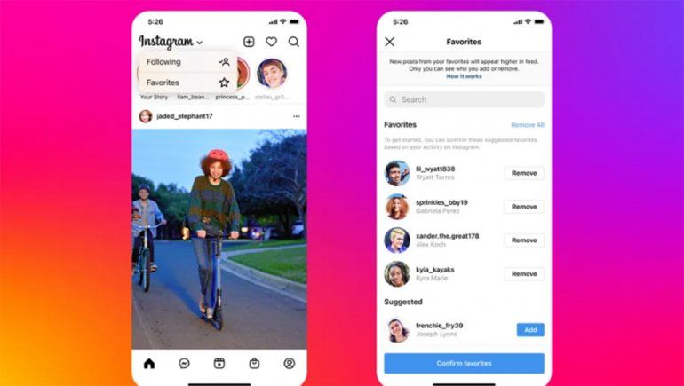 Mirá el nuevo modo cronológico de Instagram