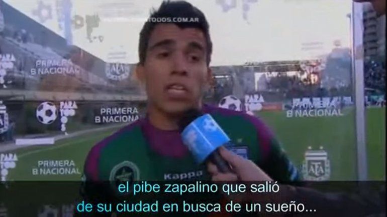 El emotivo homenaje que los zapalinos le hicieron al Huevo Acuña