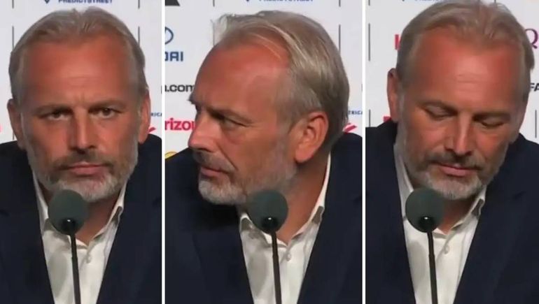 El DT del Congo Sébastien Desabre.