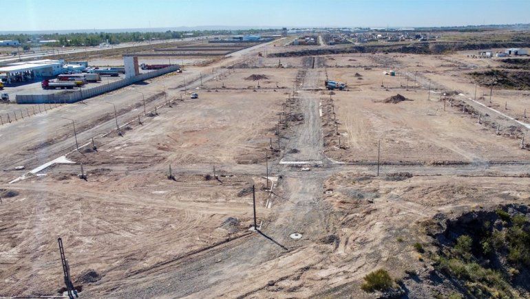 EL nuevo barrio que entregará a los beneficiarios el intendente Mariano Gaido.