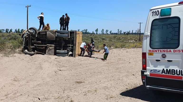 El choque ocurrió en el kilómetro 131