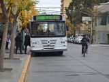 El actual servicio de transporte urbano de pasajeros está a cargo de la empresa Pehuenche.