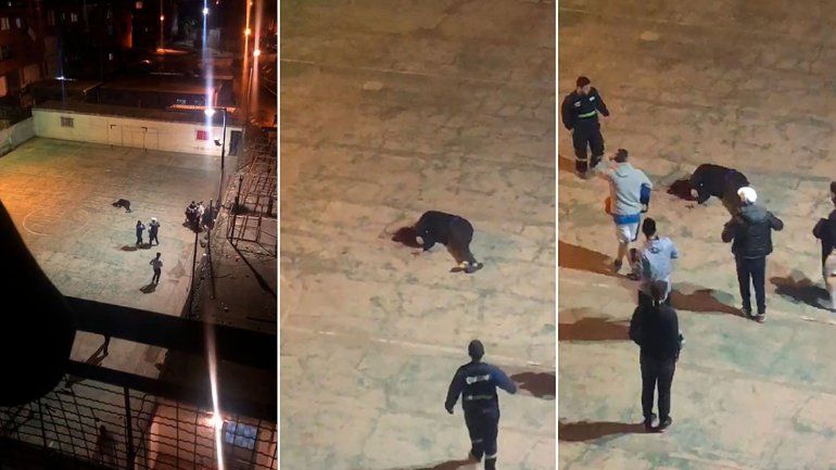 Se enfrentaron a tiros en una cancha y murieron
