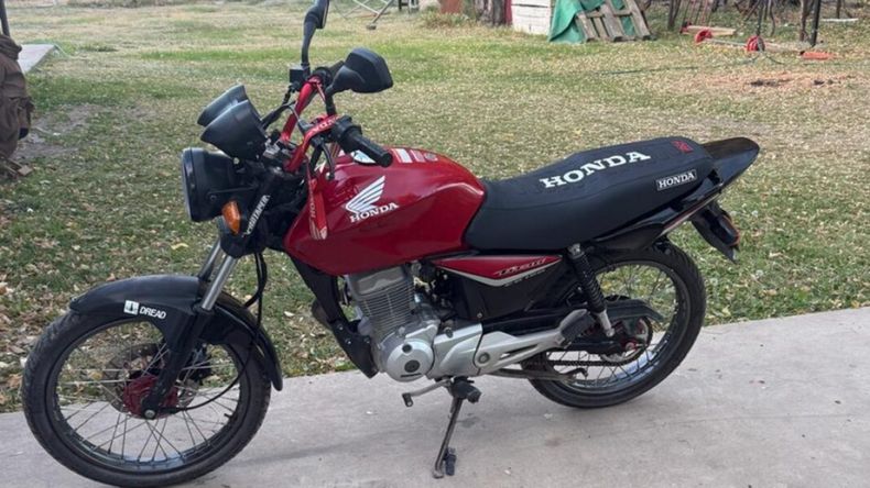Moto robada en Centenario. | LM Neuquen Moto robada en Centenario.