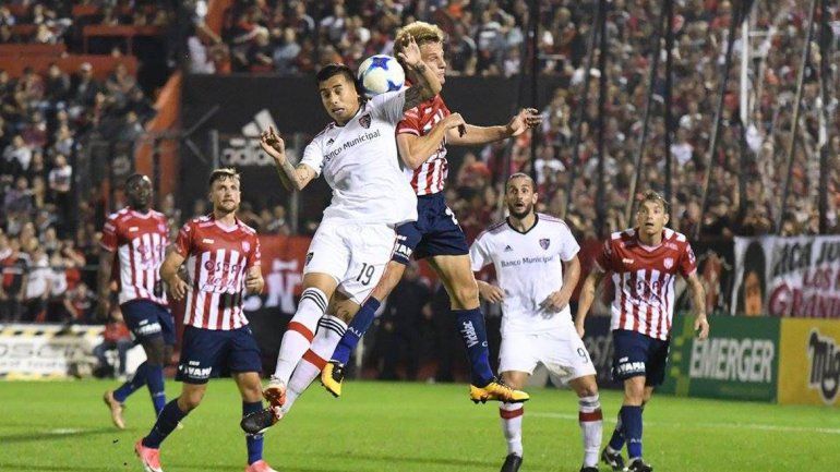 El ex delantero de Cipolletti ingresó a los 21 del segundo tiempo.&nbsp;