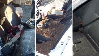 Mala costumbre de abrocharse mal el cinturón de seguridad. Mala costumbre de abrocharse mal el cinturón de seguridad.