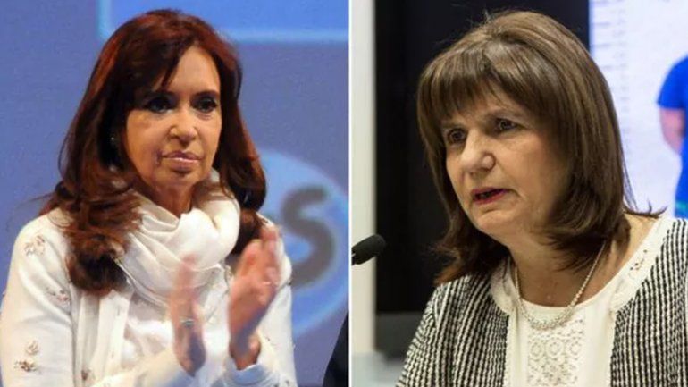 El cruce tuitero entre Cristina Fernández y Patricia Bullrich por Maldonado