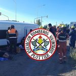De los 21 heridos, 16 son niños que viajaban en un minibús. | LM Neuquen De los 21 heridos, 16 son niños que viajaban en un minibús.