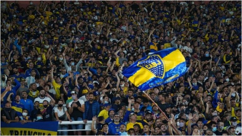 La hinchada de Boca