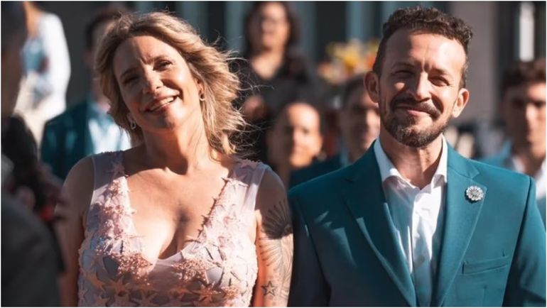 Las imágenes de la boda de Ángela Lerena y Alejandro Bercovich