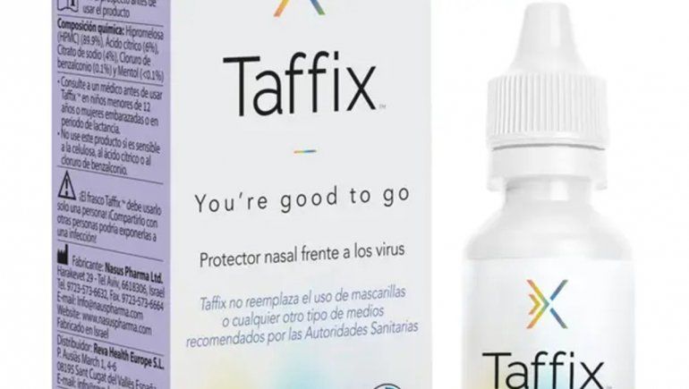 El spray contra el coronavirus se llama Tafiix