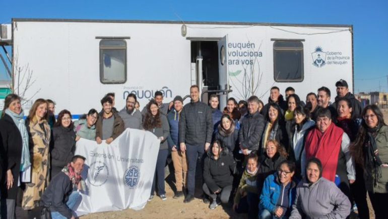 Las familias de Colonia Rural Nueva Esperanza contarán con el acompañamiento de la Provincia y la Universidad Nacional del Comahue.