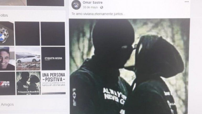 En marzo de 2017, Sastre se fugó tras una salida transitoria. A la novia le escribió un mensaje en Facebook.
