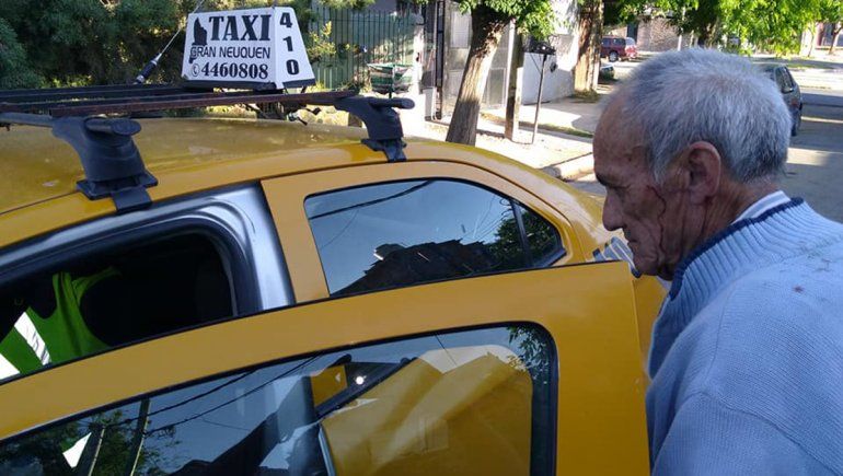Un taxista fue asaltado y sus colegas atraparon al ladrón