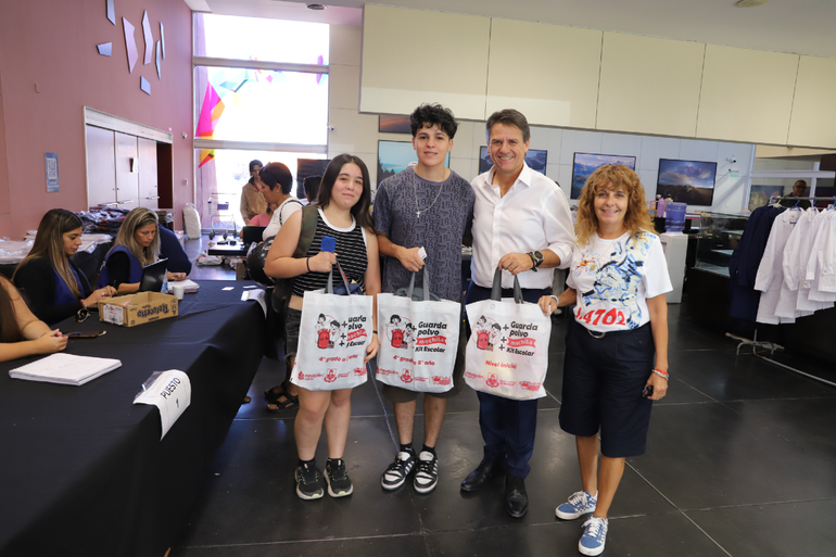 El intendente Mariano Gaido