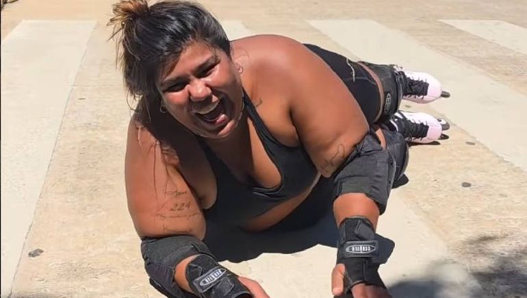 El porrazo de Camilota que se volvió viral