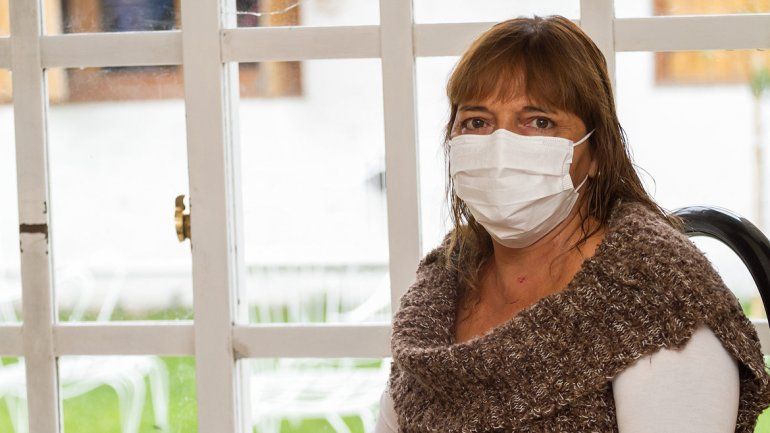 Silvana Bagolín se recupera del trasplante después de 25 años de que le diagnosticaran insuficiencia renal crónica.&nbsp;