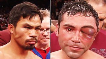 Pacquiao, último verdugo de De la Hoya se burló del anuncio... Pacquiao, último verdugo de De la Hoya se burló del anuncio...