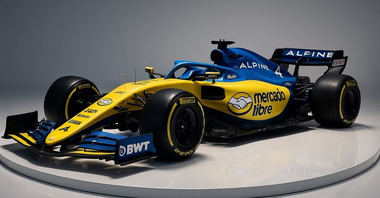 El nuevo diseño del auto de Franco Colapinto