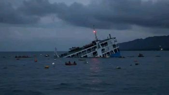 El naufragio se produjo cuando el ferry navegaba hacia la isla de Jolo, en la provincia de Sulu, en Filipinas. El naufragio se produjo cuando el ferry navegaba hacia la isla de Jolo, en la provincia de Sulu, en Filipinas.