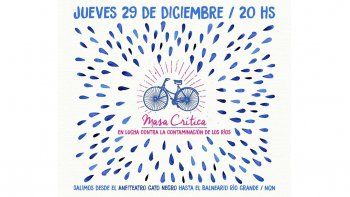 realizaran hoy una gran bicicleteada en defensa de los rios