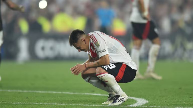 El Diablito Echeverri devastado tras la eliminación de River