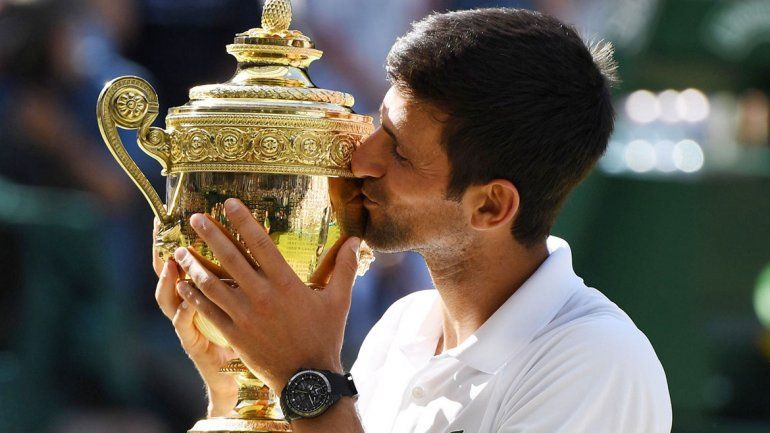 Póker para djokovic en la catedral londinense