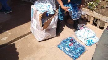 aparecio gran parte de la indumentaria robada a la adc aparecio gran parte de la indumentaria robada a la adc