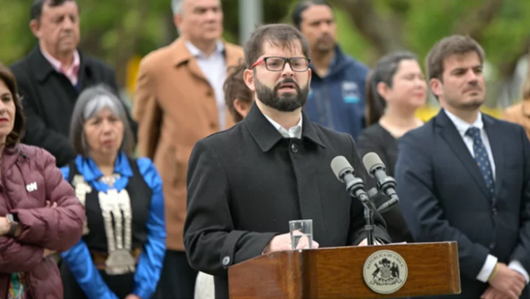 Boric comparó ataques mapuches en la Aracaunía con el nazismo