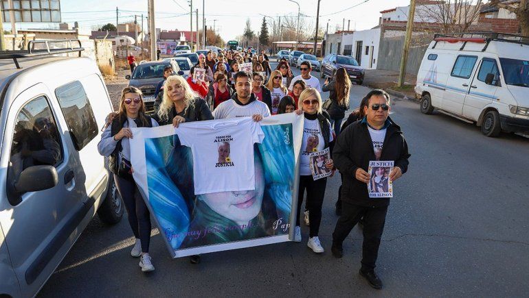 Justicia para la joven Alison Calfunao: la marcha, en 7 fotos
