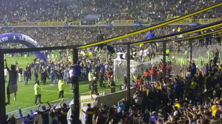 Mirá el saludo de la Popular al Boca campeón