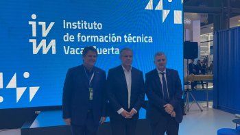 Gaido, Figueroa y Marín firmaron el convenio en el marco de la AOG, que se desarrolla en Buenos Aires.