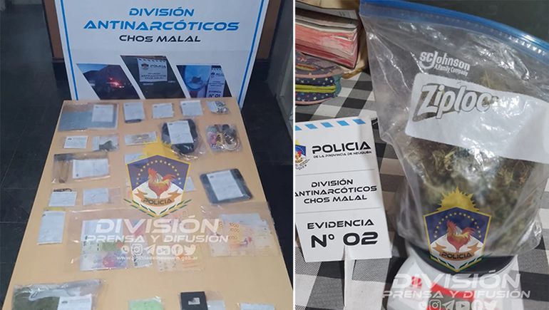 Los detuvieron por tener dos kioscos narcos en Chos Malal