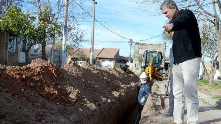 El secretario de Obras Públicas
