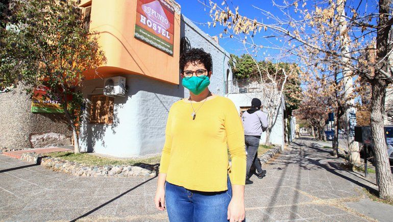 Por la pandemia, su casa fue un hostel durante 140 días