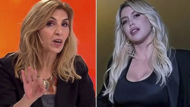 Lapidaria frase de Karina Iavícoli a Wanda: Es de alma vacía