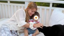 asi fue el encuentro de nicole neumann y sus hijas con su papa y su hermana en europa